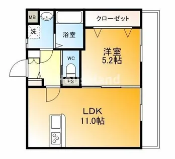 Maison de Soleil【2階】の間取り