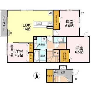 グランガーデン【2階】の間取り