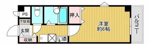 パルビル【3階】の間取り