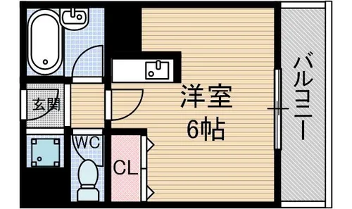 永代町壱番館【4階】の間取り