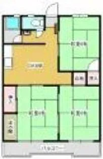 峯コーポ【205号室】の間取り