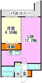 il Palazzo del Sole【7階】の間取り