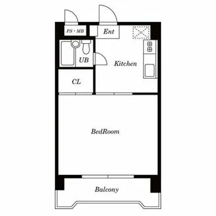 サンスイートヴィラ【6階】の間取り