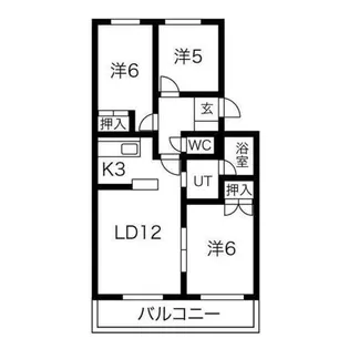 グランベルサ【2階】の間取り