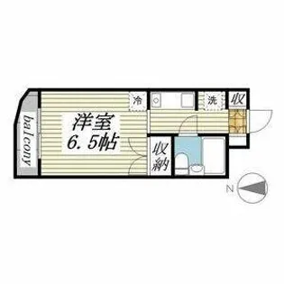 メゾン・ド・アビーム【5階】の間取り
