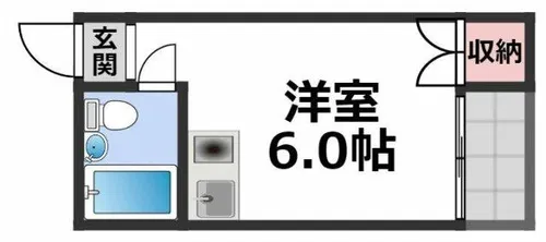 リビエール今里【1階】の間取り
