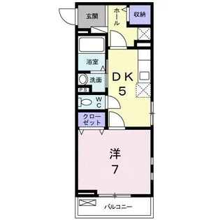 Charme金屋【2階】の間取り