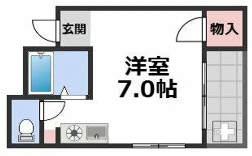 オリエントハイツ【5階】の間取り