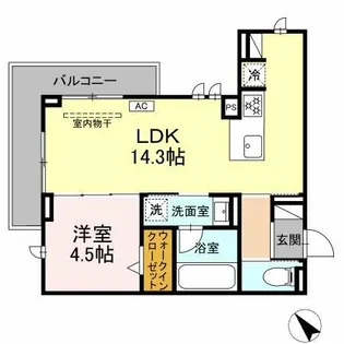 D-avance佐藤一丁目【3階】の間取り