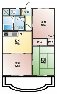 フィオーレ豊橋【13階】の間取り
