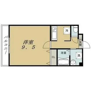 鶴羽之彩【1階】の間取り