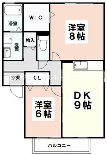 モアエクレール【A号室】の間取り