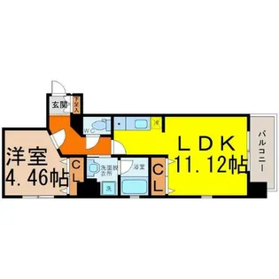 MINA葵【2階】の間取り