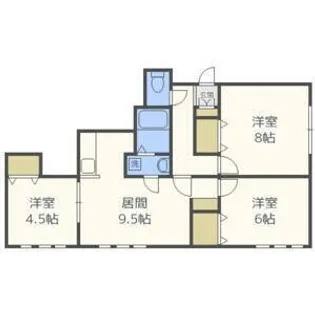 グランドガーデン【2階】の間取り