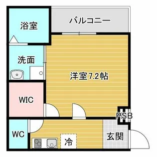 フジパレス曽根南町Ⅲ番館【1階】の間取り