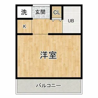 ウエステージ夕陽丘【10階】の間取り