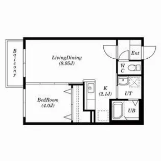 Solaie est(ソライエ エスト)【4階】の間取り