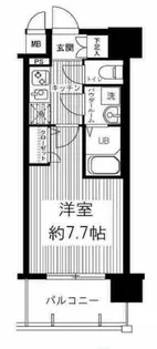 エスリード阿波座シティーウエスト【12階】の間取り