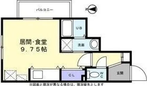 ボア ソルテS4【4階】の間取り