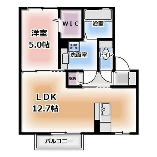 シェノア【202号室】の間取り