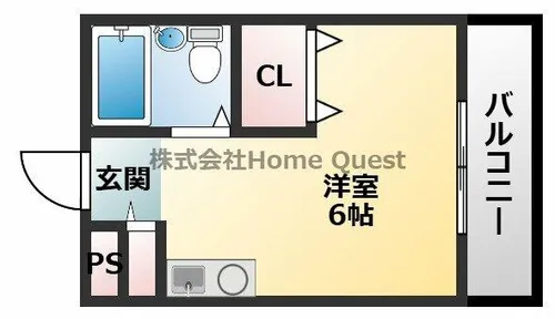 コーポタナベ【1階】の間取り