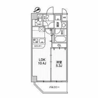 SK RESIDENCES 城北【3階】の間取り
