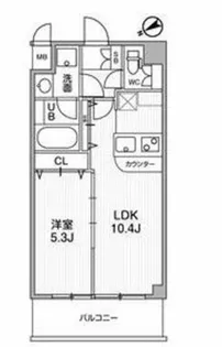 SK RESIDENCES 城北【5階】の間取り
