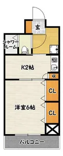 ブルームライフ兵庫【907号室】の間取り