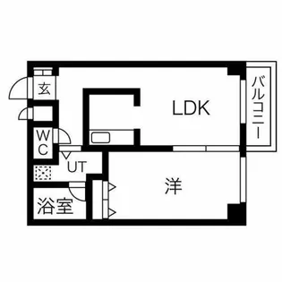 apt-k(アプト・ケー)【6階】の間取り
