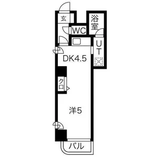 グリーンマンション熊谷【4階】の間取り
