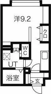 メディオフラム511【3階】の間取り