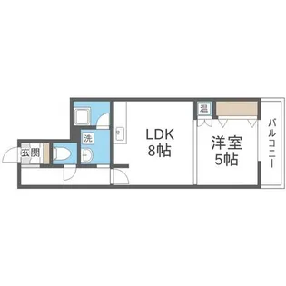 シャネル8・2【203号室】の間取り