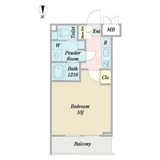 COZY山下通2【1階】の間取り
