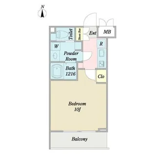 COZY山下通2【2階】の間取り