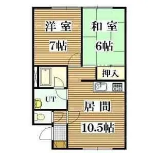 ファミリーハイツ北19条【3階】の間取り