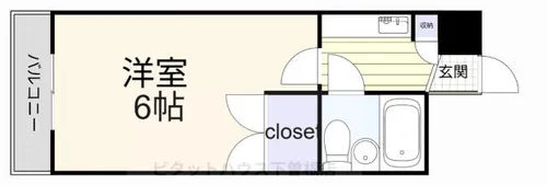 シーポート09【805号室】の間取り