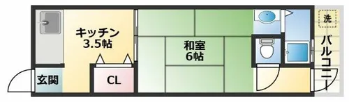 今川4文化【2階】の間取り
