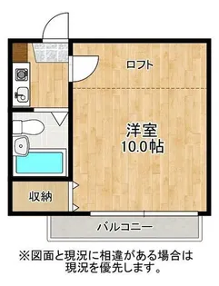 LUMITTA CITY 中松江【2階】の間取り