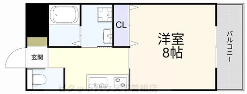 アルファKⅢ【303号室】の間取り