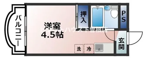 フェリス苅田【3階】の間取り