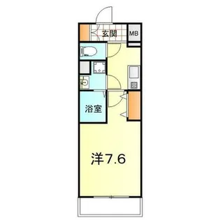 愛知県名古屋市緑区鳴海町字上汐田【マンション】の間取り