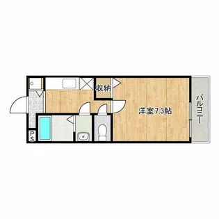 ノールリヴィエール【2階】の間取り