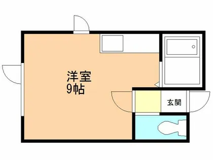 ミキハイツ【2階】の間取り