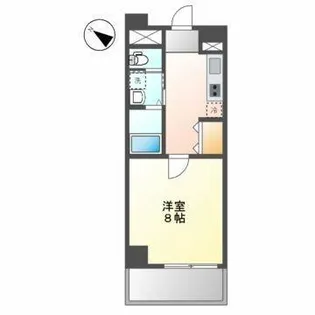 RIDGE大曾根(旧ルクレ大曽根)【11階】の間取り