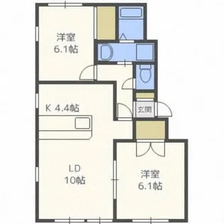 パークヒルズ藤野【2階】の間取り