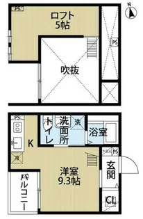 ベーネ二瀬町【1階】の間取り