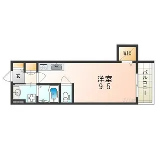 大阪府大阪市生野区勝山北1丁目【アパート】の間取り