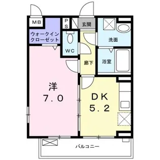 プリムローズ【2階】の間取り