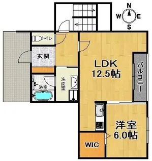 サンビルダー北野ザベーズ【3階】の間取り