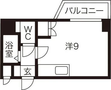 ヌーベルアーバンシティ【9階】の間取り
